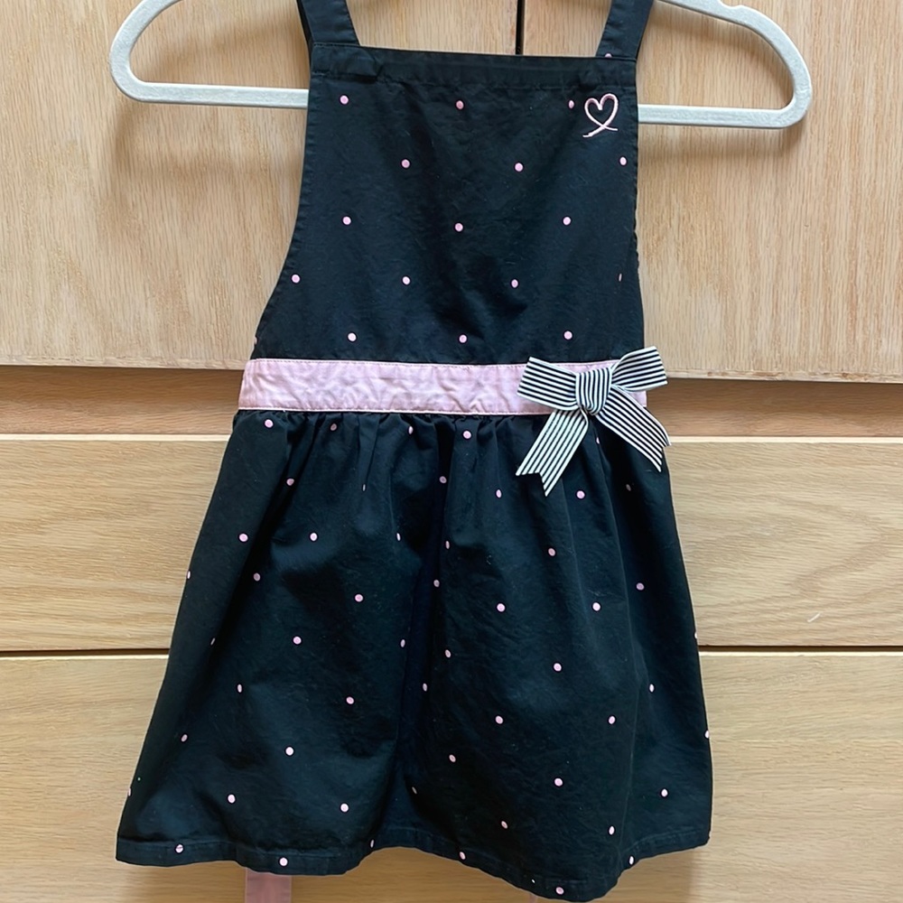 Girl of the year Grace Thomas apron